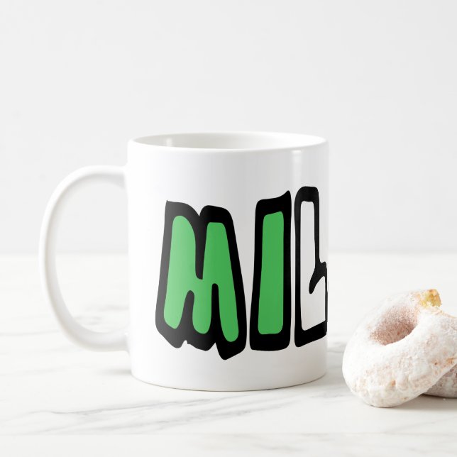 Caneca De Café Milão (Com Donut)
