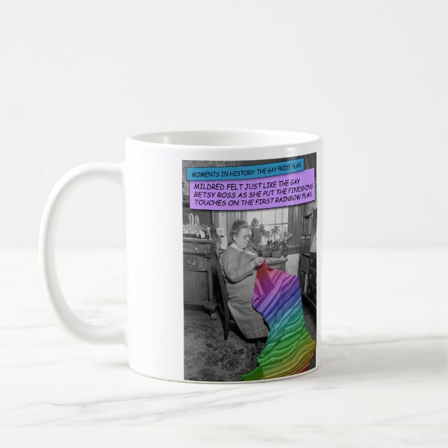 Caneca De Café Mildred, a Gay Betsy Ross (Esquerda)