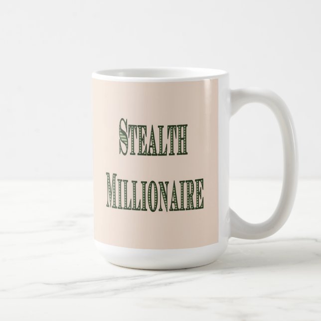 Caneca De Café Milionário furtivo (Direita)