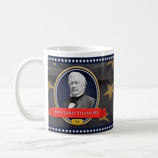 Caneca De Café Millard Fillmore (Esquerda)