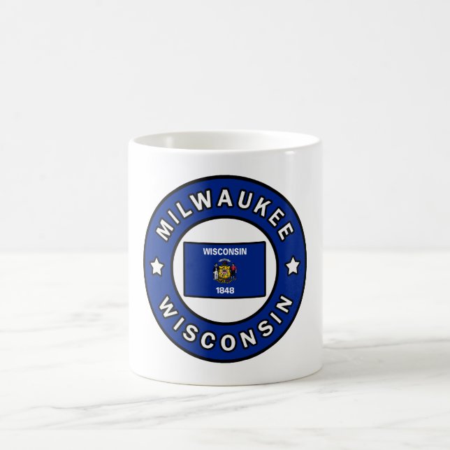 Caneca De Café Milwaukee Wisconsin (Centro)