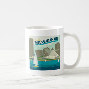 Caneca De Café Milwaukee Wisconsin Harbor   Brew City