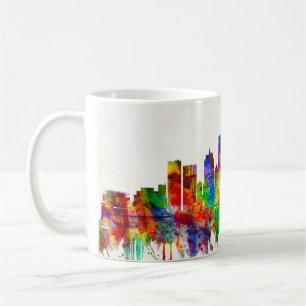 Caneca De Café Milwaukee Wisconsin skyline