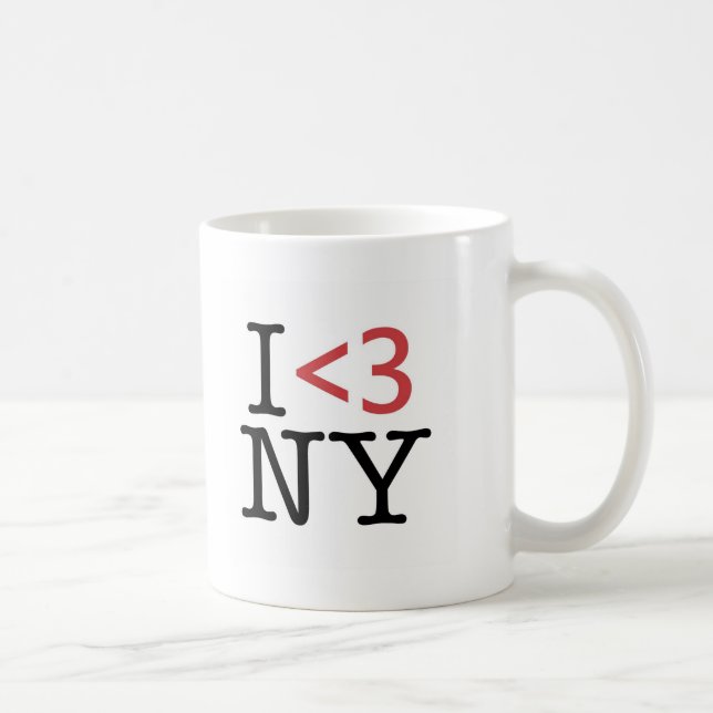 CANECA DE CAFÉ MIM <3 NY (Direita)