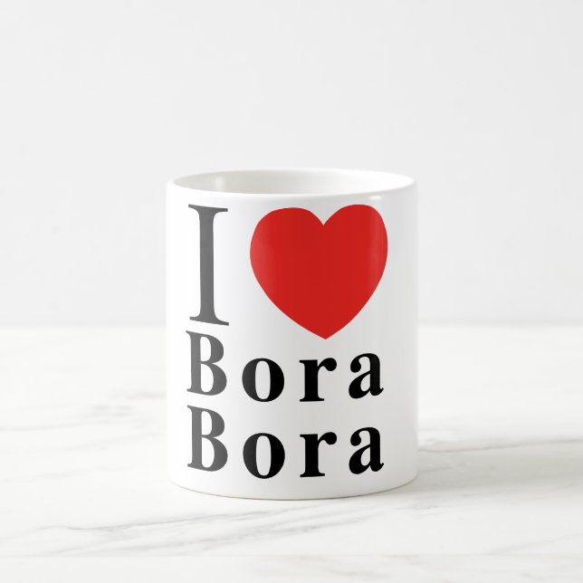 Caneca de café mim [AMOR] Bora Bora (Centro)