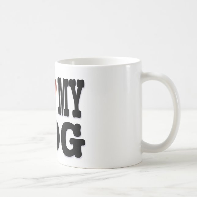 CANECA DE CAFÉ MIM CÃO DE LOVEMY (Direita)