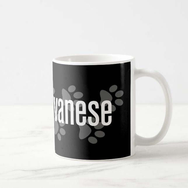 Caneca De Café Mim (coração) Havanese (Direita)