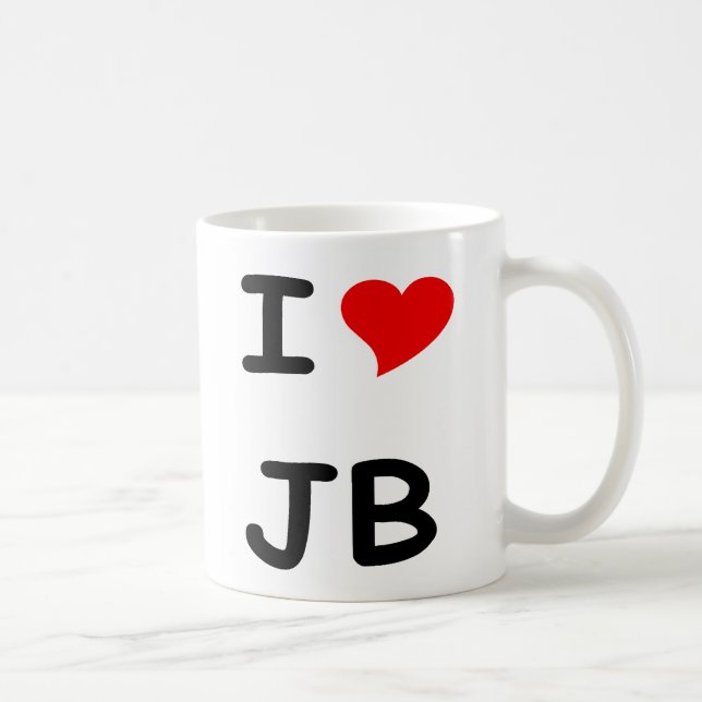 CANECA DE CAFÉ MIM CORAÇÃO JB (Direita)