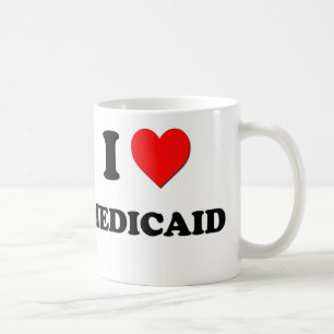 Caneca De Café Mim coração Medicaid