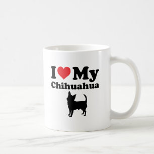 Caneca De Café Mim coração minha chihuahua