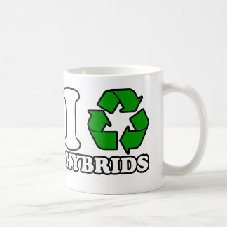 Caneca De Café Mim híbrido do coração