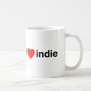 Caneca De Café Mim Indie do coração