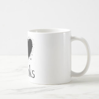 Caneca De Café Mim livros do coração