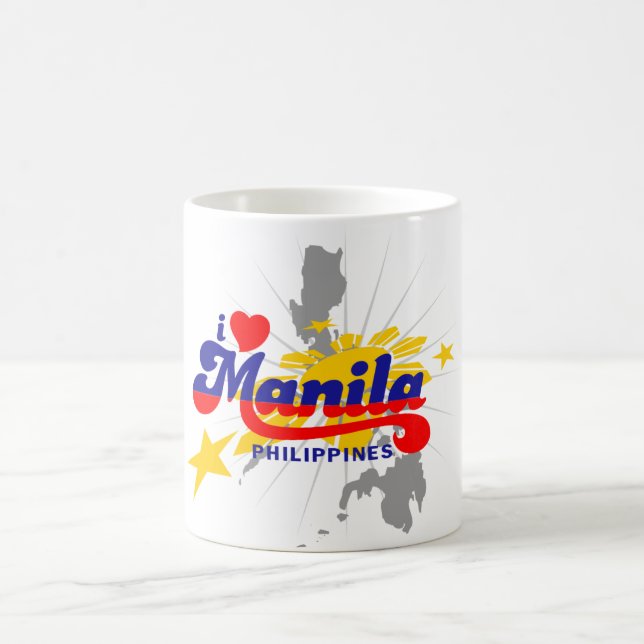Caneca De Café mim luv Manila (Centro)