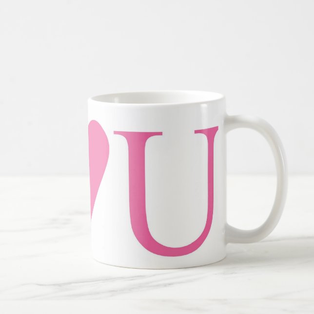 CANECA DE CAFÉ MIM LUV U (Direita)