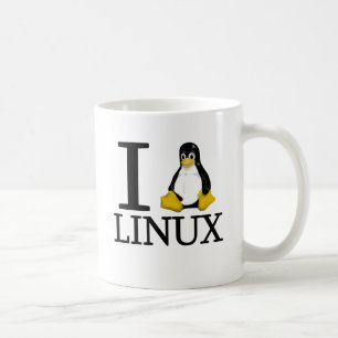 Caneca De Café Mim pinguim Linux 2