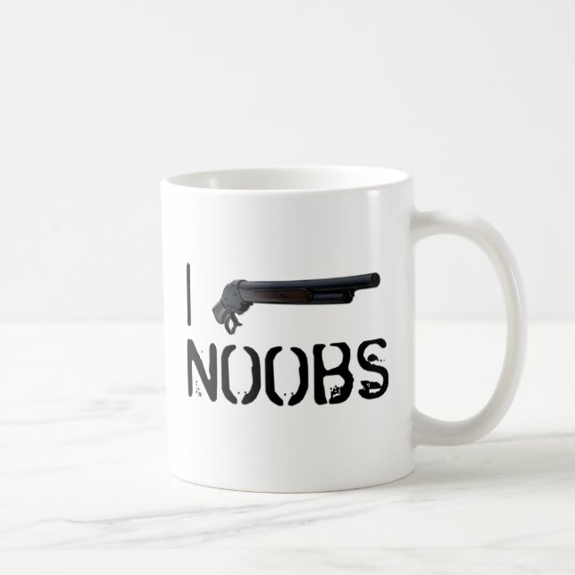 Caneca De Café Mim Pwn Noobs (Direita)