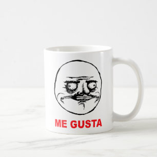 Caneca De Café mim rofl do lol do humor do meme da cara da raiva