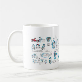Caneca De Café Mim sem você - namorados - amor