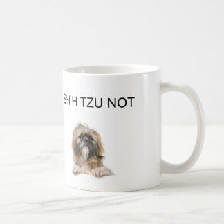 Caneca De Café mim tzu de shih não