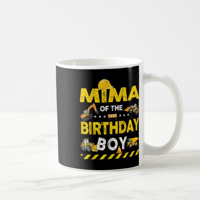 Caneca De Café Mima Do Nascimento Do Trabalhador De Construção De (Direita)