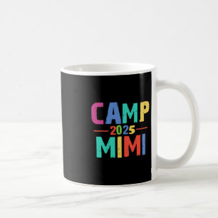 Caneca De Café Mimi 2025 Férias em Família Combinando Verão Acamp