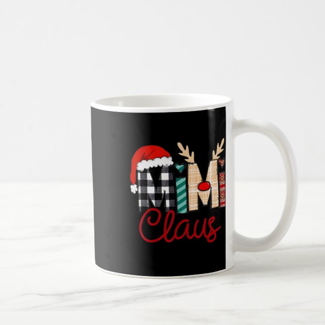 Caneca De Café Mimi Claus Reindeer Christmas (Direita)