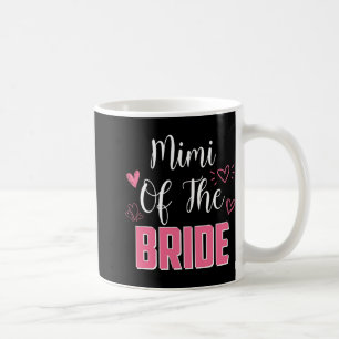 Caneca De Café Mimi da família da noiva festa de casamento esposa