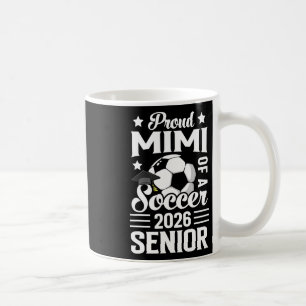 Caneca De Café Mimi Orgulhosa De Um Veterano De Futebol Formatura
