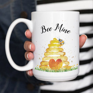 Caneca De Café Mina de abelha bonita