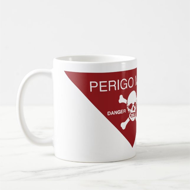 Caneca De Café Minas Perigosas! Coffee Mug (Esquerda)