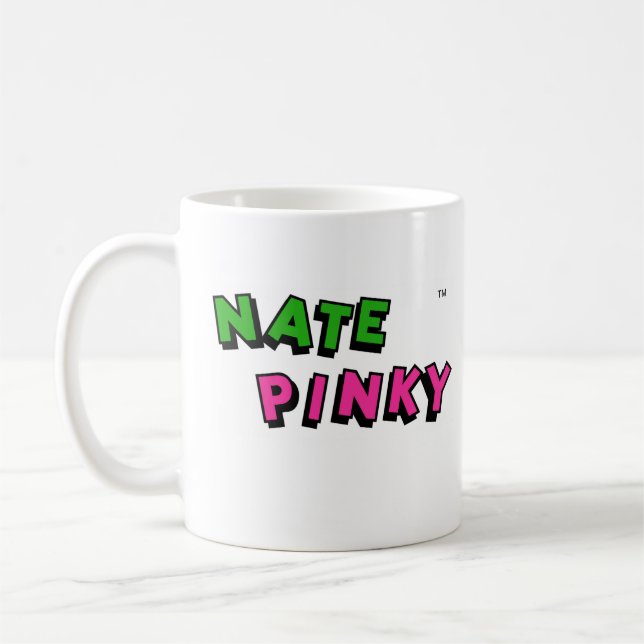 Caneca de café mindinho de Nate (Esquerda)