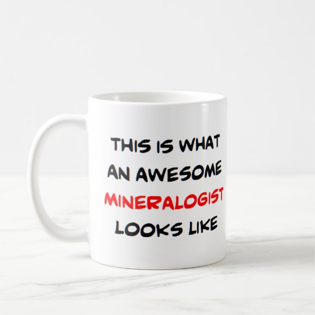 Caneca De Café mineralogista, incrível (Esquerda)