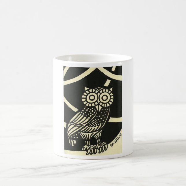 Caneca De Café Minerva'sOwl (Centro)