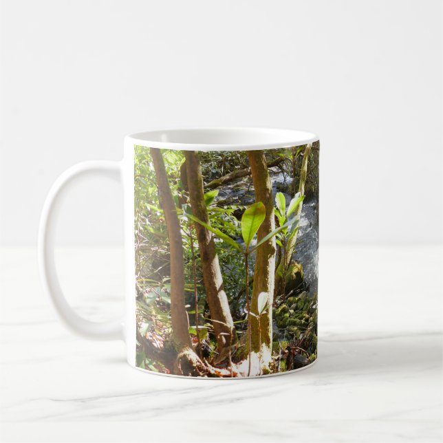 Caneca De Café Mingus Creek at Smoky Mountains (Esquerda)
