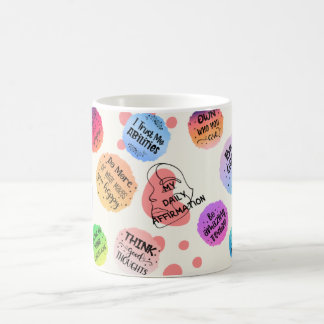 Caneca De Café Minha afirmação diária Autoamor