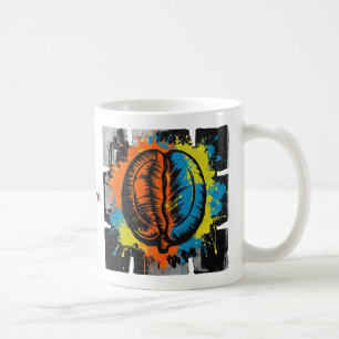 Caneca de Café Minha Alegria – Grão de Café Graffi