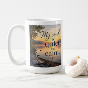 Caneca De Café Minha Alma é Silenciosa e Tranquila