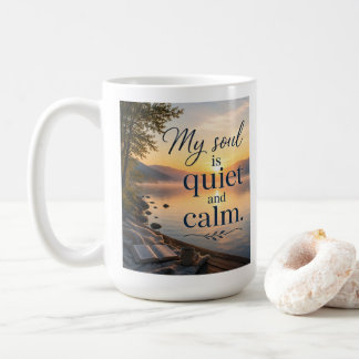 Caneca De Café Minha Alma é Silenciosa e Tranquila