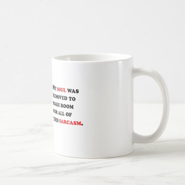 Caneca De Café Minha alma foi removida (Direita)