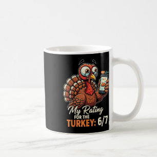 Caneca De Café Minha Avaliação Para O Peru 6-7 Alpha Gen Meme 67