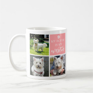 Caneca De Café Minha Bestie é a Colagem de Fotos do Sobretudo Meu
