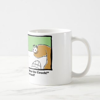 Caneca De Café Minha bola está sob o sofá!