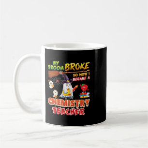 Caneca De Café Minha Broom Quebrou Então Eu Me Tornei Um Professo