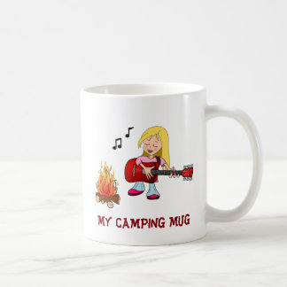 Caneca De Café Minha Caneca-Menina de acampamento