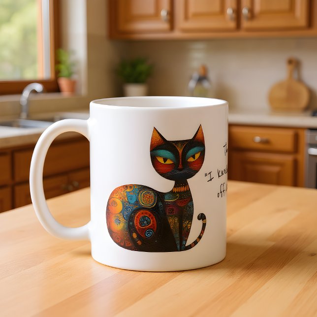 Caneca De Café Minha Cara de "Eu Derrubei Algo da Mesa" Engraçada (Criador carregado)