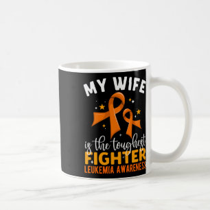 Caneca De Café Minha Esposa É A Sensibilização Para A Leucemia Ma