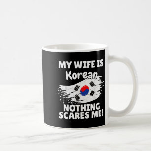 Caneca De Café Minha esposa é coreana presente engraçado da bande