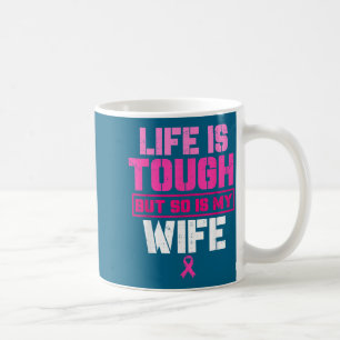 Caneca De Café Minha esposa forte sobrevivente da conscientização