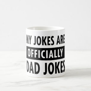 Caneca De Café Minha Família Sabe Que Minhas Piadas São Oficialme